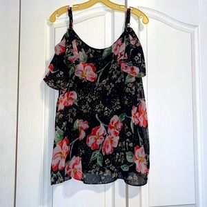 Cabi size L Fairy Tale floral top